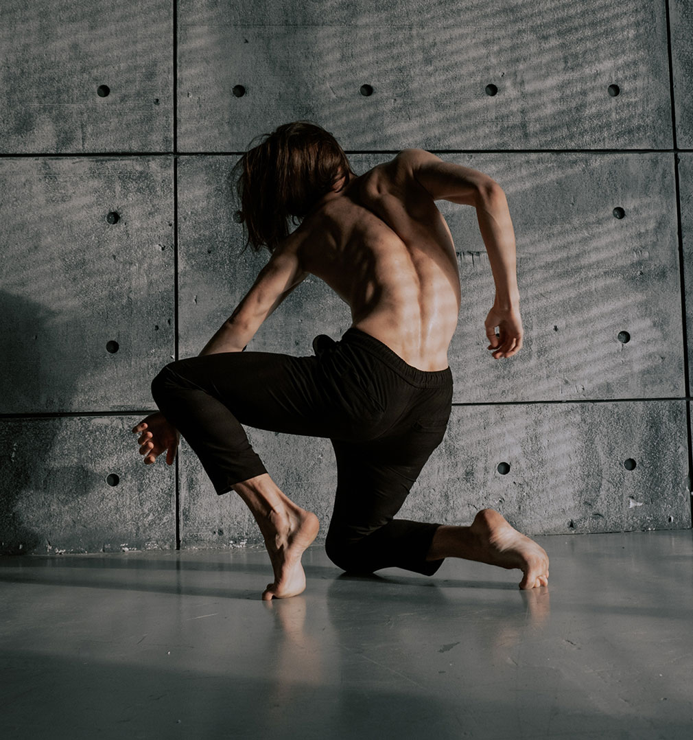 Man Practicing Dance